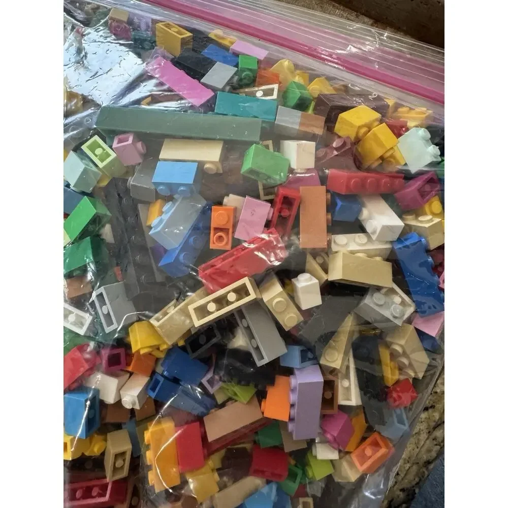 2 lbs Mixed LEGO Lot Authentic Genuine Bricks Parts & Pieces - Cleaned & Sorted - Picture 5 of 6